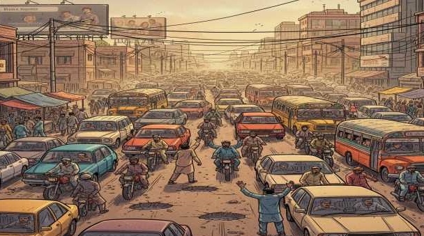 A DIGITAL STEP, BUT ON THE BROKEN ROADS